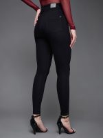 Miss Chase Women's Skinny Fit High/Mid Rise Regular Length Stretchable Denim Jeans - Image 4