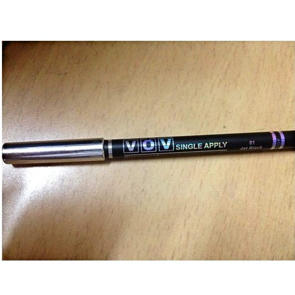 VOV Auto Roll Jet Black 100% Smudge proof soft Kajal pack of 2