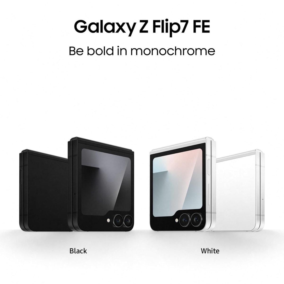 Samsung Galaxy Z Flip7 FE 5G Smartphone with Galaxy AI (Black, 8GB RAM, 128GB Storage), Ultra Sleek Compact Design, 50MP High-Resolution FlexCam, Long-Lasting 4000 mAh Battery, All-New One UI 8 - Image 2