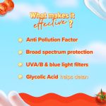 Aqualogica Detan+ Dewy Sunscreen SPF 50+ PA++++ with Cherry Tomato & Hyaluronic Acid - 50 g | Broad Spectrum SPF 50+ PA++++ | UVA/B & Blue Light Protection | Anti-Pollution Factor (APF) Technology | Removes Tanning | Fragrance-Free & No White Cast | For Detan & Even Skin - Image 3