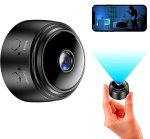 RNA WiFi Spy Camera Hidden for Home Outdoor High HD Focus Spy Magnet Mini Live Stream Night Vision IP Wireless 1080P Audio Video Hidden Indoor Nanny Camera for Home Offices Security Multicolor.