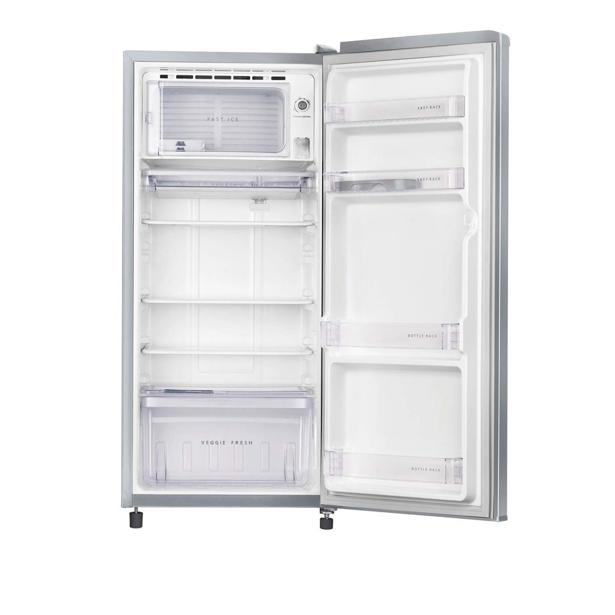 Whirlpool 190 L 3 Star Direct Cool Inverter Single Door Refrigerator (Magnum Steel) - Image 4