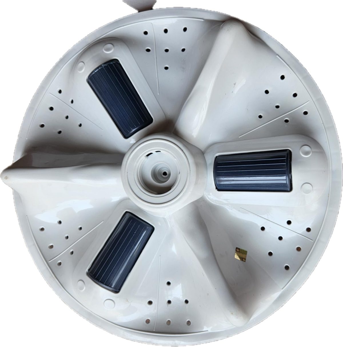 KaaShri® Washing Machine Pulsator with 3 Rollers Compatible with Samsung Semi Automatic Washing Machine, Round Shaft (Match & Buy)