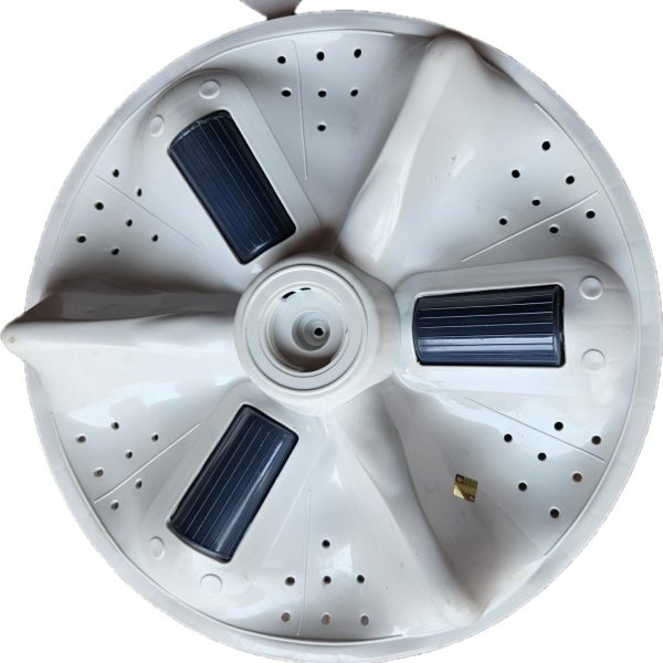 KaaShri® Washing Machine Pulsator with 3 Rollers Compatible with Samsung Semi Automatic Washing Machine, Round Shaft (Match & Buy)