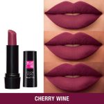Elle 18 Elle18 Color Pop Lip Color, Cherry Wine (Matte) - Image 3