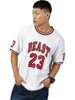 RodZen Oversized Pure Cotton Round Neck Printed Loose Fit T-Shirt for Men