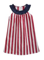 A.T.U.N. (ALL THINGS UBER NICE) Girls Knee-Length Cotton A-Line Dress