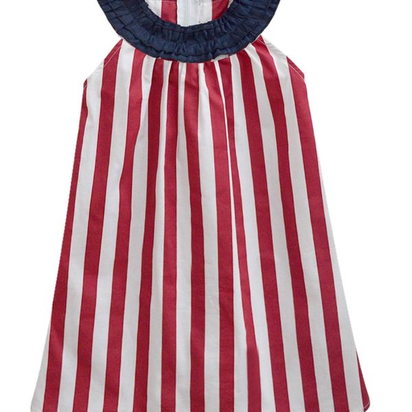 A.T.U.N. (ALL THINGS UBER NICE) Girls Knee-Length Cotton A-Line Dress