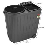 Whirlpool 10.5 Kg Ace XL Semi-Automatic Top Loading Washing Machine (Ace XL 10.5, Grey, In-Built Heater, 3D Scrub Technology) - Image 2