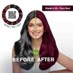 Garnier, Hair Colouring Creme, Long-lasting Colour, Smoothness & Shine, Color Naturals, Shade: 6.26 Plum Red, 55ml + 50g - Image 2