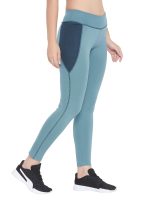 Clovia Women's Snug Fit High Rise Activewear Ankle Length Tights with Pocket - Image 7