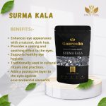 GAURVEDA Surma Kala - Surma Black - Natural (Black, 100 Grams) - Image 4