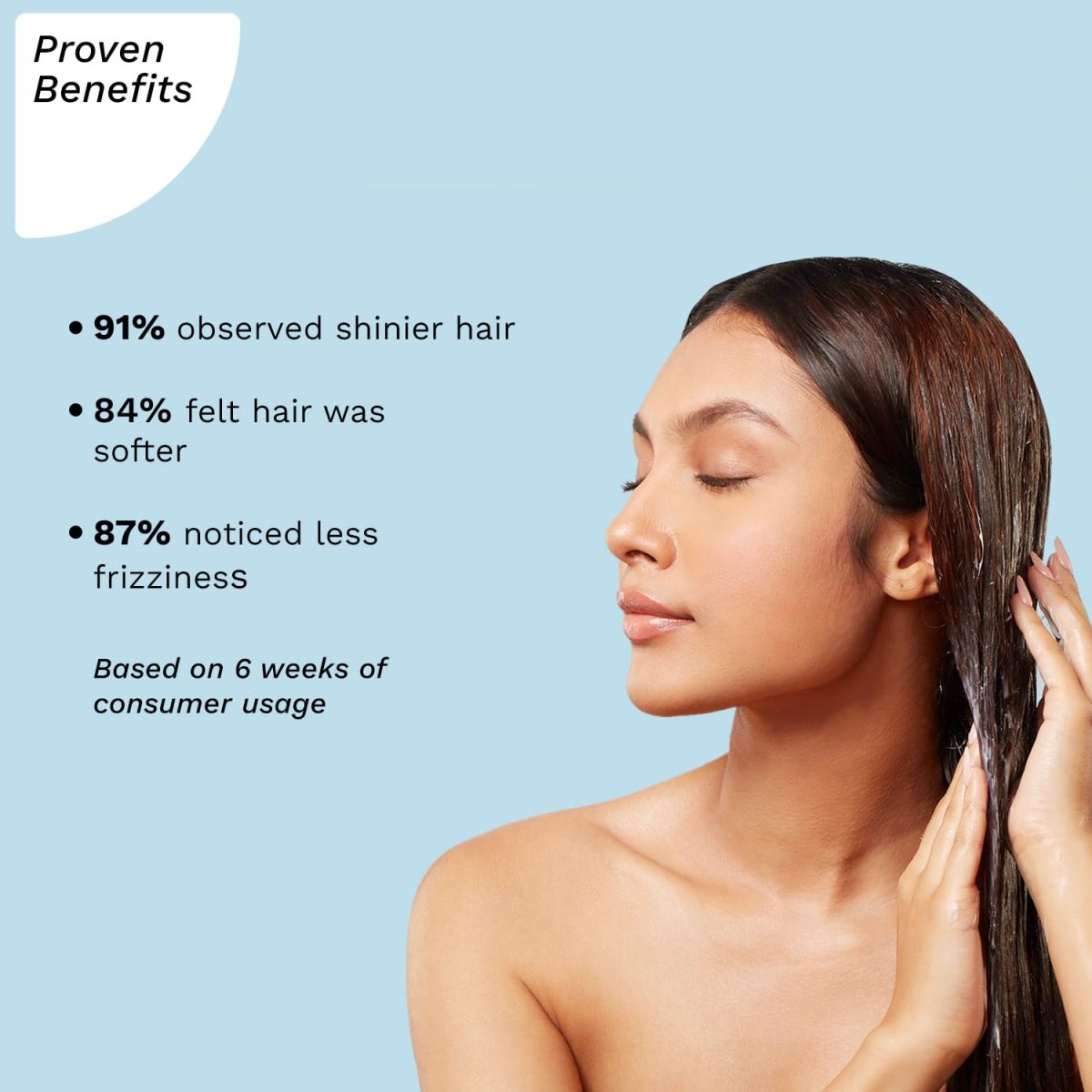 Pilgrim Korean Argan Oil Hair Mask For Dry & Frizzy Hair With White Lotus And Camellia | Hair Mask For Smoothening Hair, Deep Conditioning And Hair Fall Control | For Men & Women | 200Ml, 1 Count - Image 5