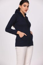 MARVKIT Women's Fleece Zipper Hoodie Jacket � Warmth, Style, and Comfort - Image 2