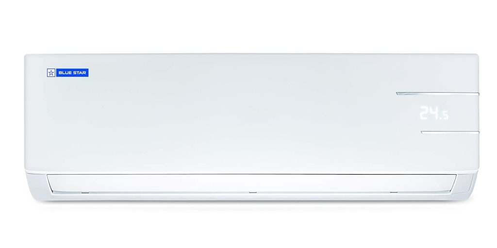 Blue Star 1 Ton 3 Star Split AC (2023 Model, Copper Condenser, Dust Filter, FB312DNU) Self Diagnosis, Auto Restart with Memory Function