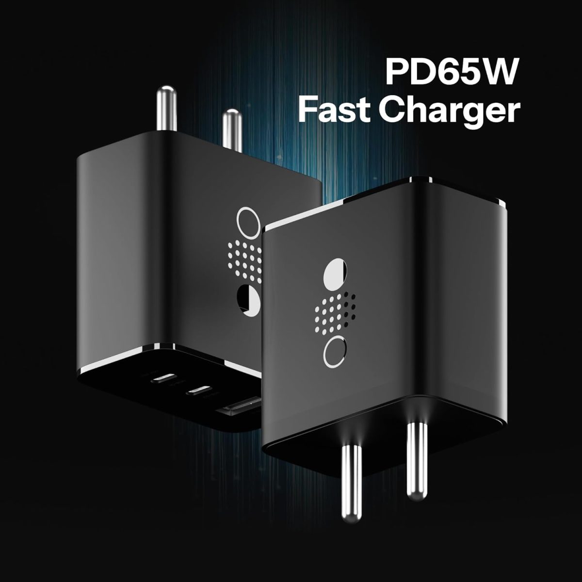 AILKIN 65W CMF for Nothing Gan Trio Charger Adapter | 3 Port USB Type C to A Fast Wall Charging Adaptor Compatible with CMF Phone 1/Nothing Phone 2a Plus/2A/Phone 2/Samsung Galaxy S24 Ultra - Image 2