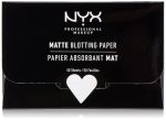 NYX Matte Blotting Paper, White, 50 Count