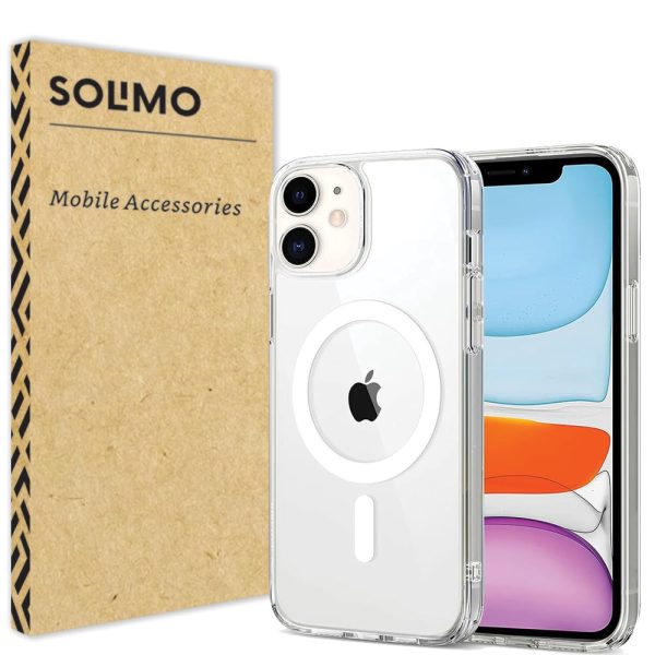 Amazon Brand - Solimo Back Case Cover for iPhone 11 | Compatible for iPhone 11 Back Case Cover | Scratch-Resistant Back Case Cover | Clear