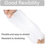 CFGROW 500Pcs Disposable Plastic Gloves, Latex Free Powder Free Clear Polyethylene Hand Gloves Non-Sterile For Cleaning- Cooking, Hair Coloring, Dishwashing, Food Handling, Large, Pack of 1 - Image 3