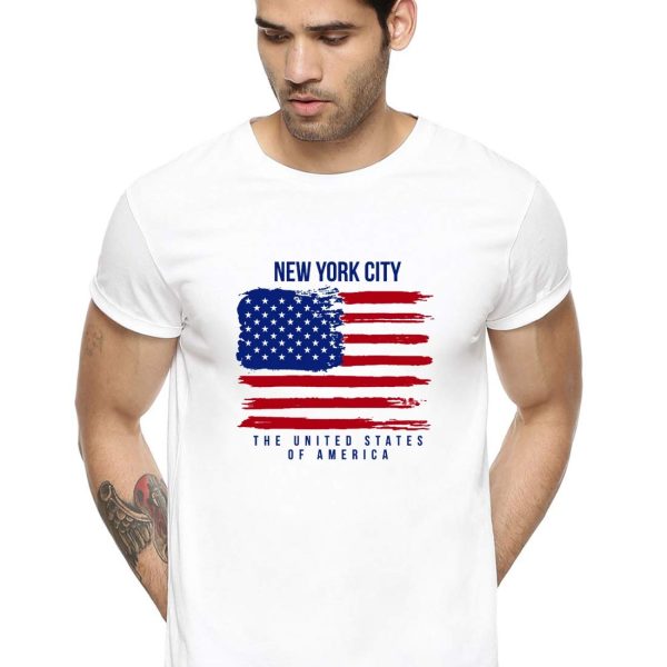 ADRO Men's 100% Cotton Regular Fit T-Shirt