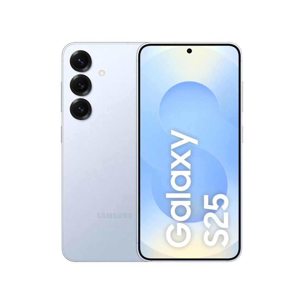Samsung Galaxy S25 5G Smartphone with Galaxy AI (Icyblue, 12GB RAM, 512GB Storage), Snapdragon 8 Elite, 50 MP Camera with ProVisual Engine and 4000mAh Battery