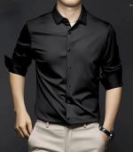 CVC Mens Satin Regular Fit Formal Shirt. - Image 2