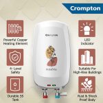 Crompton InstaBliss 3-L Instant Water Heater (Geyser) with Advanced 4 Level Safety (White), Wall Mounting - Image 2