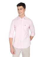 U.S. POLO ASSN. Men's Solid Regular Fit Shirts