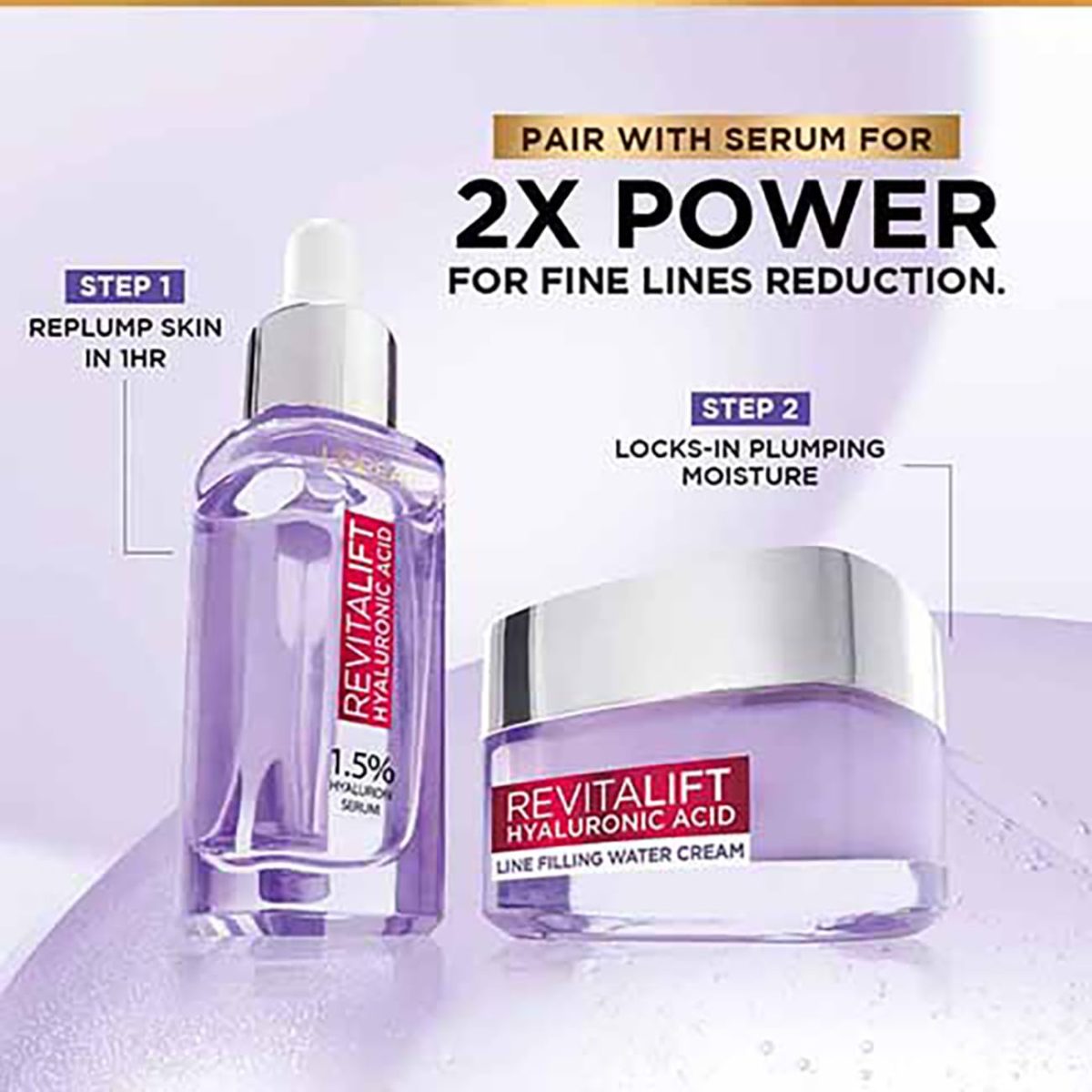 L'Oreal Paris Day Cream for Women, Hydrates and Replumps, For Radiant Skin, Revitalift Hyaluronic Acid, 50ml - Image 7