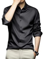CVC Mens Satin Regular Fit Formal Shirt.