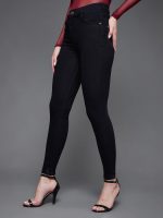 Miss Chase Women's Skinny Fit High/Mid Rise Regular Length Stretchable Denim Jeans - Image 3