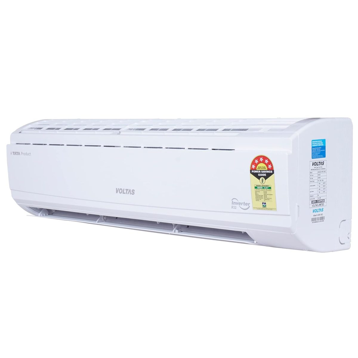 Voltas Split Air Conditioner SAC 185V CAZZ, White, (4503222) - Image 4