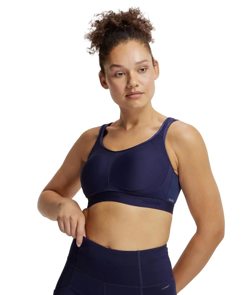Jockey MI11 Plus Size Sports Bra | Wirefree | Non Padded | Full Coverage with StayFresh Treatment | Microfiber Elastane Fabric