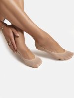 N2S NEXT2SKIN Women's No-show Nylon & Spandex Socks (Pack of 3)