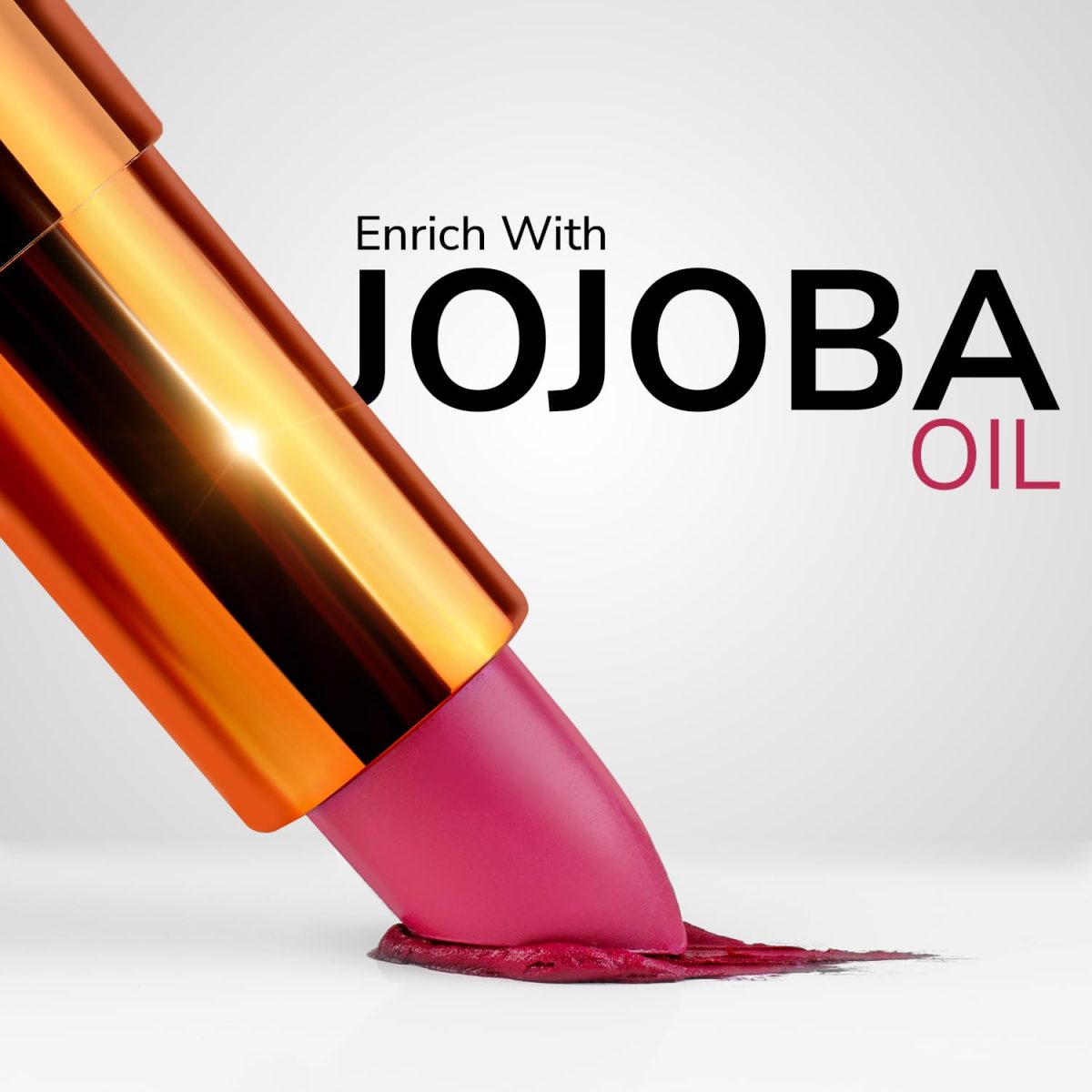 Mila Beauté Bold & Matte Long-Lasting Lipstick | Highly Pigmented Soft Matte Finish | Lightweight & Hydrating with Jojoba Oil | Shade - (Toasted 4.2g) - Image 3