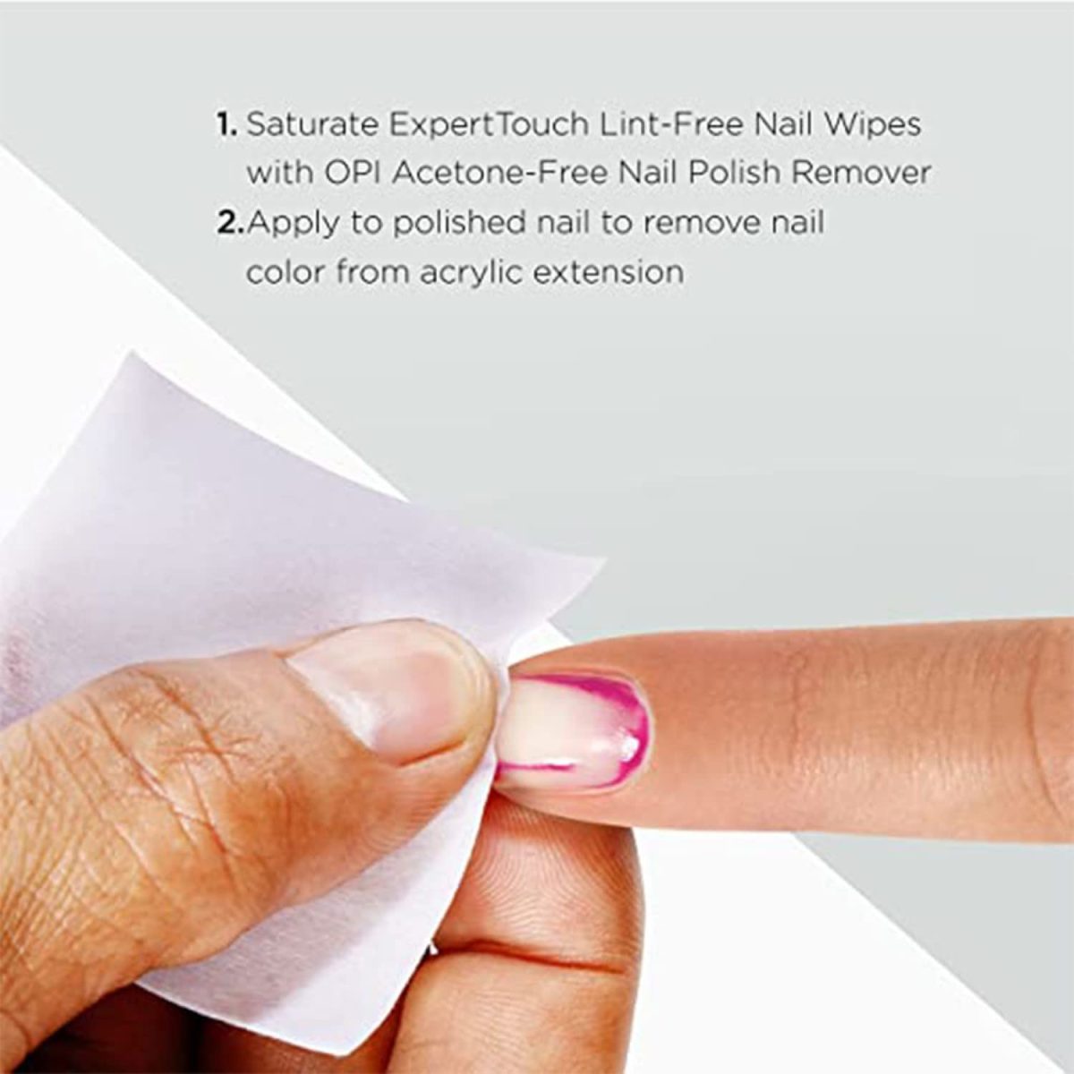 O.P.I Acetone Free Nail Polish Remover | 110 ml | Gentle, Moisturizing Nail Paint Remover Liquid | With Aloe Vera for Hydration - Image 4