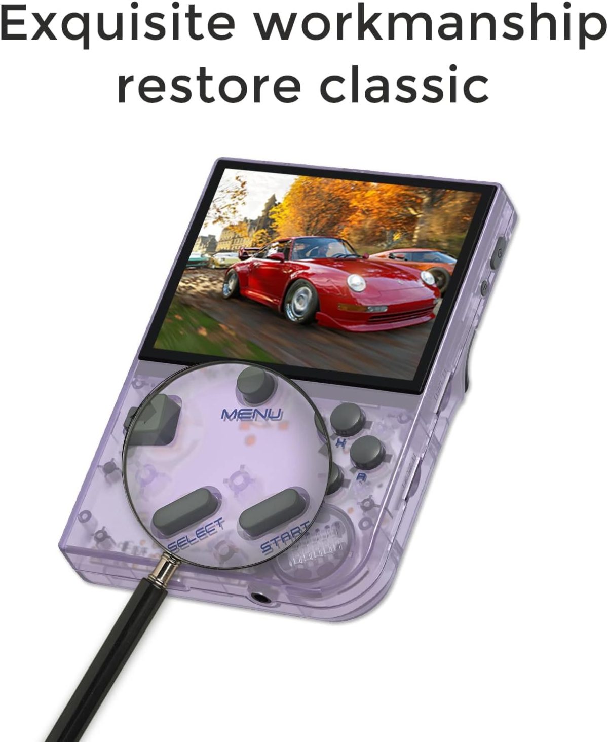 New World RG35XX Handheld Game Console ,System Linux 3.5 Inch IPS Screen Built-in 64G TF Card 6831 Classic Games Support HDMI TV Output - Image 5