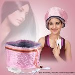 THEODORE Hair Care Thermal Head Spa Cap Treatment with Beauty Steamer Nourishing Heating Cap, Spa Cap For Hair, Spa Cap Steamer For Women (PINK) - Image 2