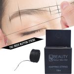 BOLUOYIN Pre-Inked Brow Mapping String for Microblading Eyebrow Marker Thread Tattoo PMU Microblading string Measuring Tool for Marking Symmetrical Eyebrows (Pre-Inked (2 Pack)) - Image 5