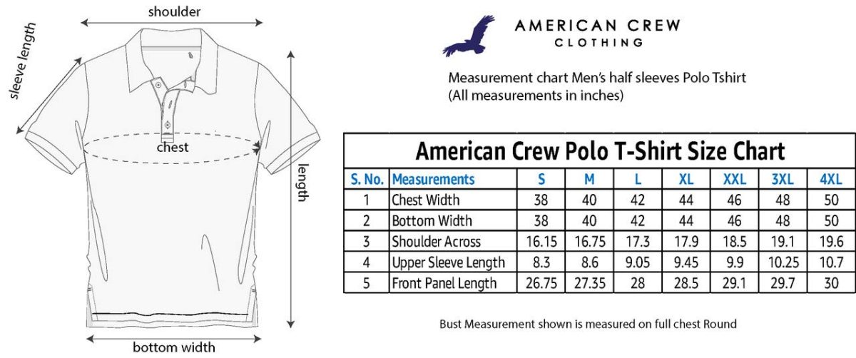 AMERICAN CREW CottonPoly Striped Polo T-Shirt for Men - Image 6