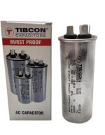 M&M HARIS "Tibcon Capacitor 45 MFD 440V for Air Conditioner (Split & Window Air Conditioners) 1.5 Ton & 2 Ton Air Conditioner