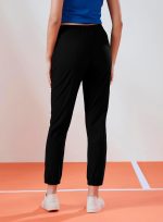 TECHNOSPORT Women's Regular Fit Mid Rise Jogger for Gym, Workout & Sports - Image 2