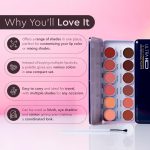 C2P PROFESSIONAL MAKEUP Pro 12 Shades Lipstick Palette for Women 42g, Nude Creamy Matte Lip Color, Blusher & Contour, Waterproof, Lightweight Long-Lasting Hydrating Lipstick Kit Set (Barely Brush) - Image 3