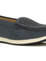 Bata Women Mario Loafers, Grey, (5512609) - Image 5