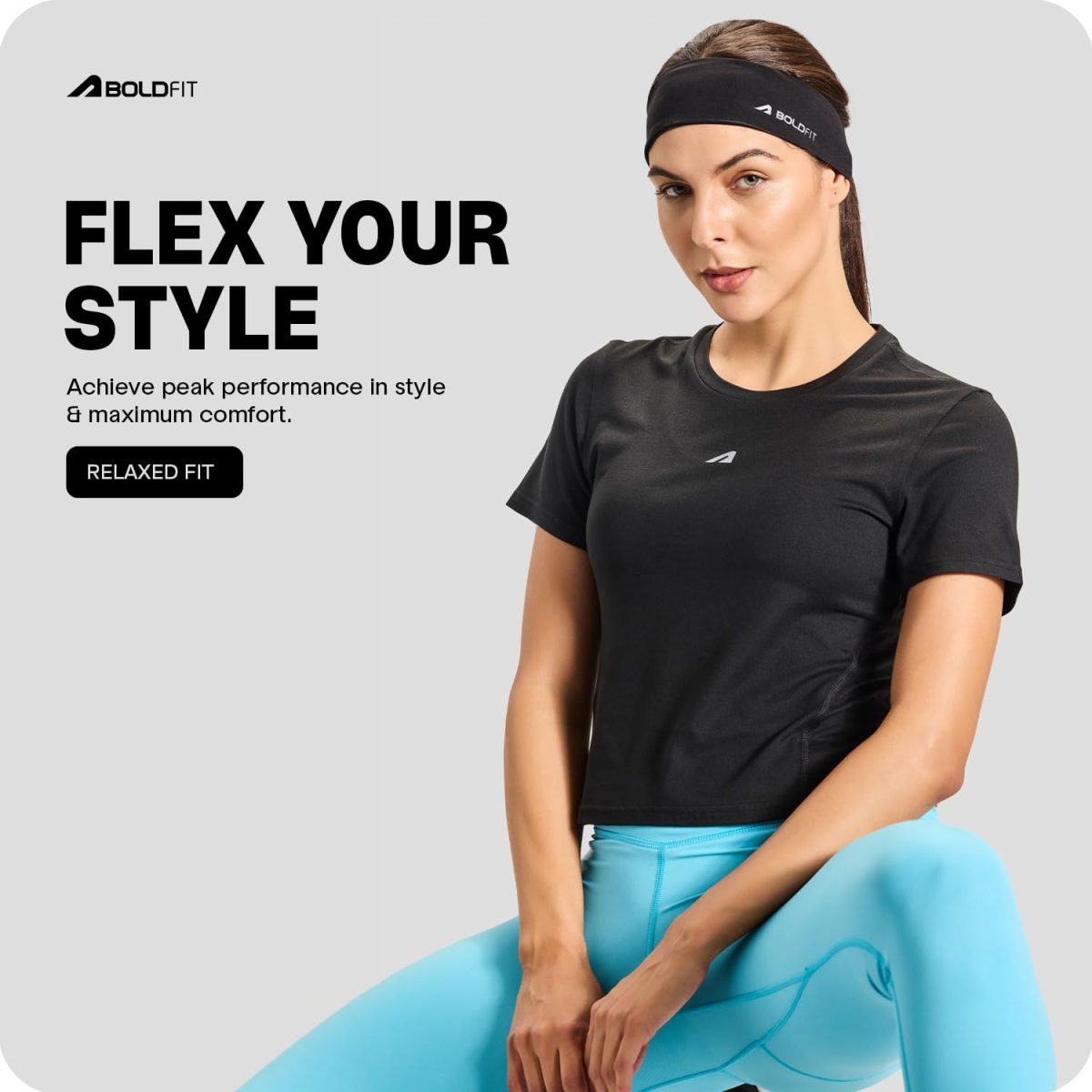 Boldfit Crop Top for Woman,Stylish Gym T Shirt with Breathable Fabric,Trendy, Stretchable, Comfortable Relaxed Fit Activewear for Workout, Casual Wear & Everyday Crop Tshirt for Women - Image 6