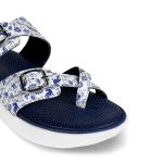 KazarMax Women Magnolia Lightweight Double Strap | Cushioned | Bounce Back | Comfortable Flat Sandals - Image 5