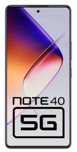 Infinix Note 40 5G (Obsidian Black, 8GB RAM, 256GB Storage) | 120Hz AMOLED Display | 108MP OIS Triple Camera | Sound by JBL | Wireless Charging