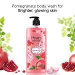 Pears Naturale Brightening Pomegranate Bodywash With Glycerine, Paraben Free, Soap Free, Eco Friendly, Dermatologically Tested, 750 ml - Image 3