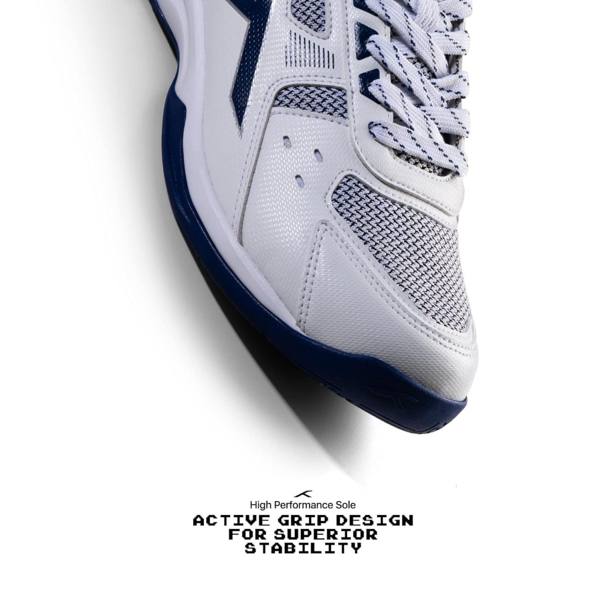 HUNDRED Raze Badminton Shoes (Non Marking) | Also Perfect for Squash, Table Tennis, Volleyball, Basketball & Indoor Sports | Lightweight & Durable | X-Cushion, Active Grip Sole, Toe Assist - Image 5