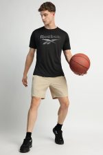 Reebok Men's Solid Regular Fit T-Shirt - Image 5